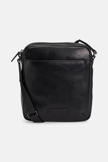 STRELLSON Umhängetasche 'Hatton Marcus' schwarz