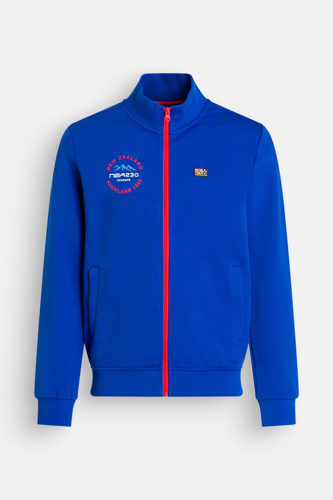 NEW ZEALAND AUCKLAND Sweatjacke 'Moanara' azurblau, Bild 1