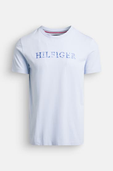 TOMMY HILFIGER - T-Shirt hellblau