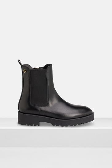 AIGNER Chelsea-Boots 'Amira' schwarz