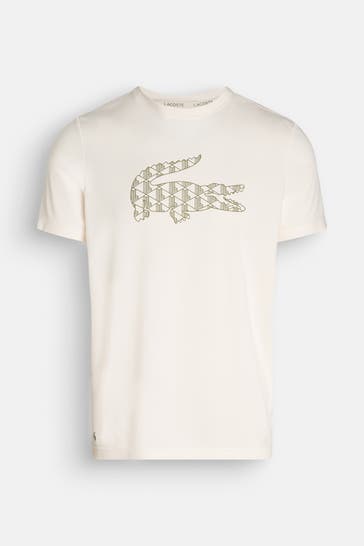 LACOSTE T-Shirt creme