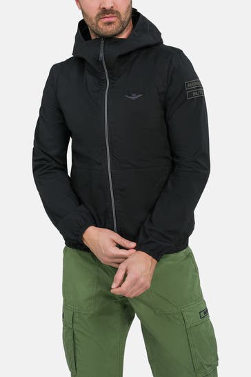 AERONAUTICA MILITARE Übergangsjacke schwarz