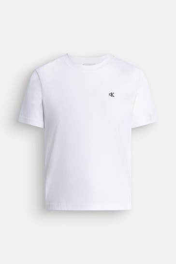 CK JEANS T-Shirt weiß