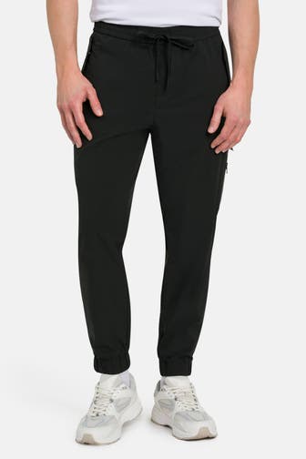 BOSS GREEN Sporthose 'Comflex' schwarz