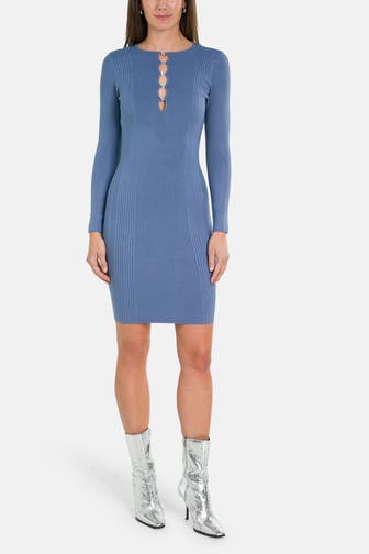 GUESS Casual-Kleid 'Melissa' azurblau
