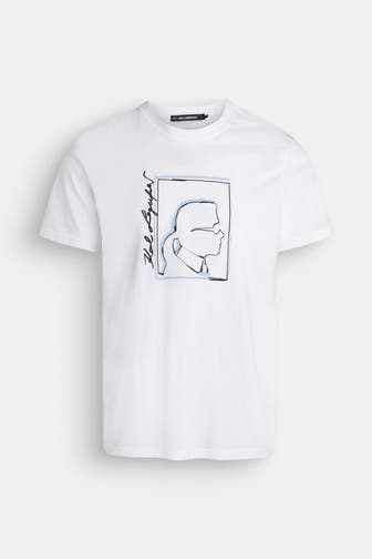 KARL LAGERFELD T-Shirt weiß