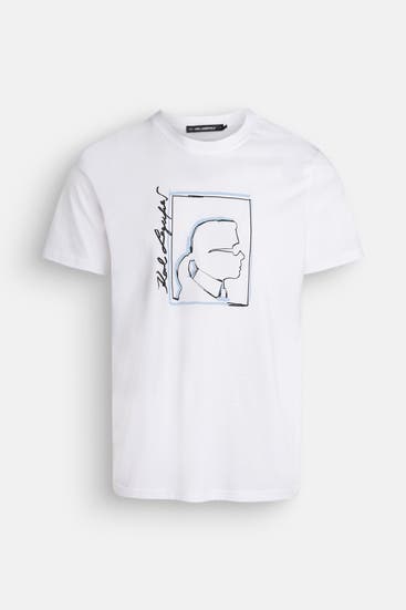 KARL LAGERFELD - T-Shirt weiß