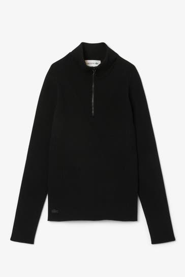 LACOSTE Strick-Troyer schwarz