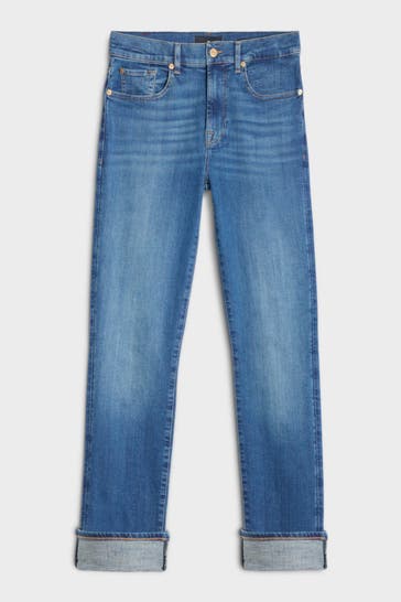 7 FOR ALL MANKIND Jeans blau slim