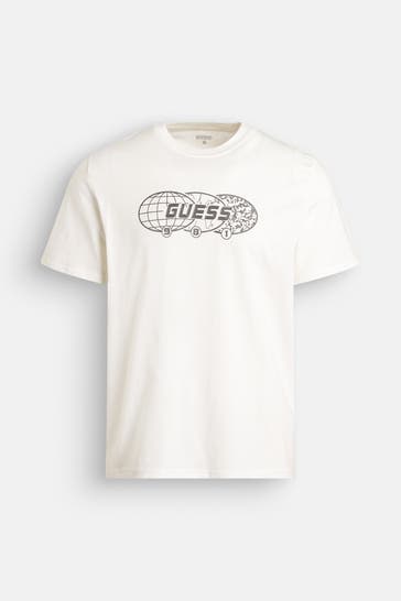 GUESS T-Shirt ecru
