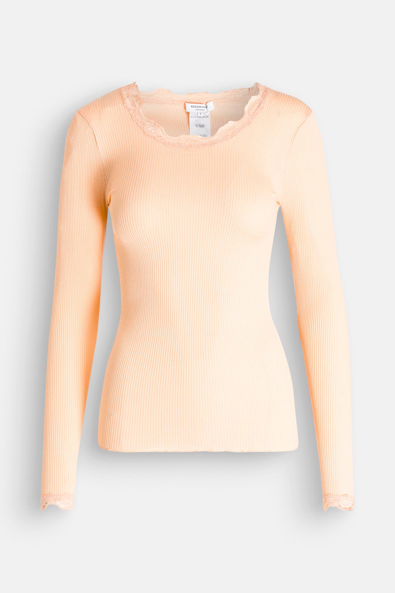 ROSEMUNDE Seidenmix-Longsleeve lachs, Bild 1