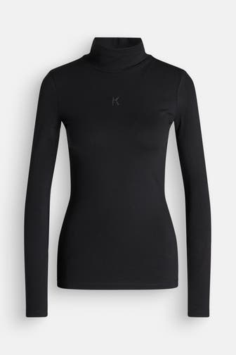 KARL LAGERFELD Longsleeve schwarz