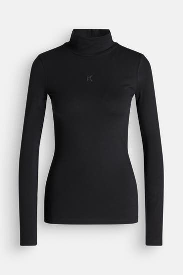 KARL LAGERFELD - Longsleeve schwarz