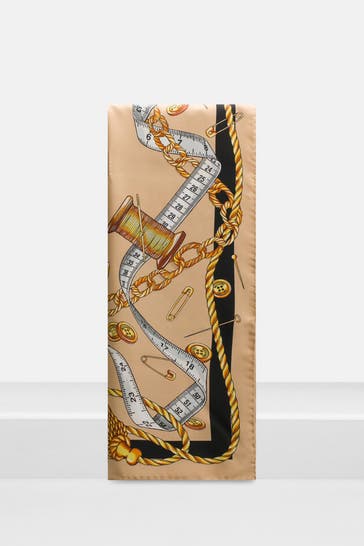 MOSCHINO Seidentuch mehrfarbig