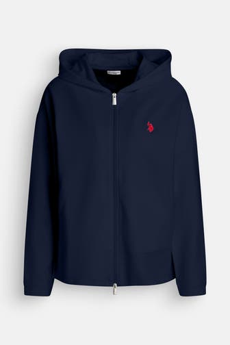 U.S. POLO ASSN. Sweatjacke 'Elois' dunkelblau