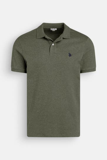 U.S. POLO ASSN. Polo-Shirt 'Broo' oliv