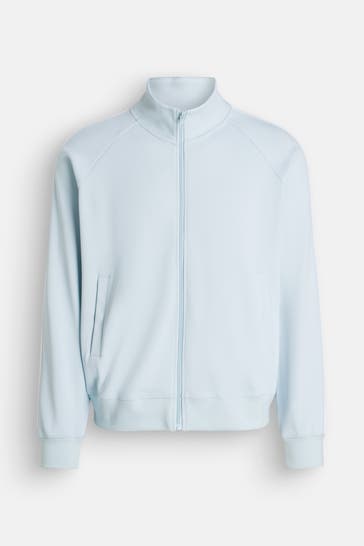 GUESS Sweatjacke eisblau