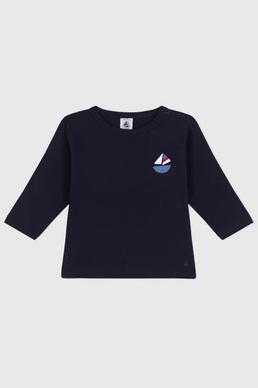 PETIT BATEAU Longsleeve dunkelblau
