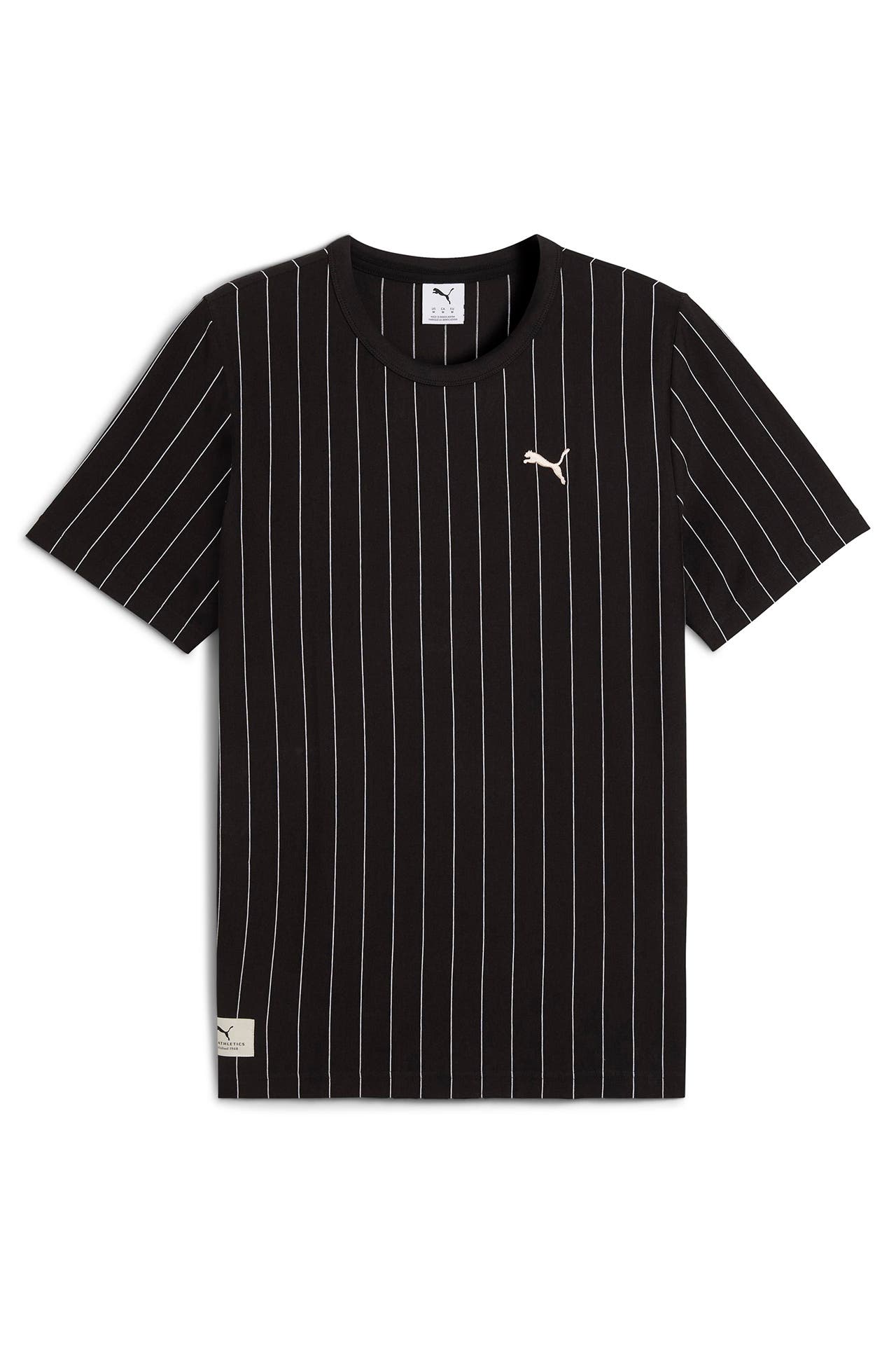 PUMA T-Shirt schwarz gestreift, Bild 1
