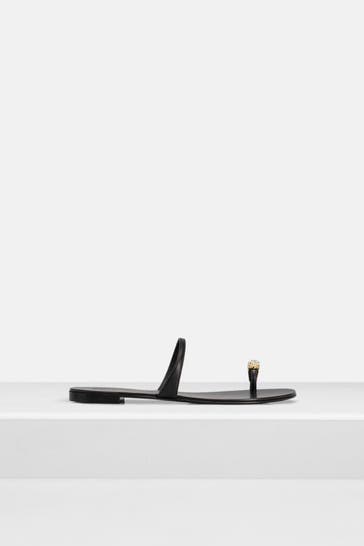 GIUSEPPE ZANOTTI Sandalen schwarz