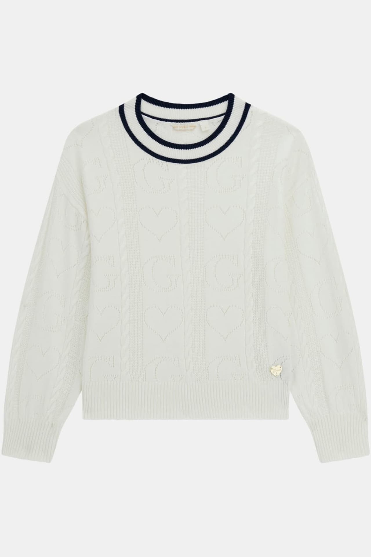 GUESS Strickpullover weiß, Bild 1