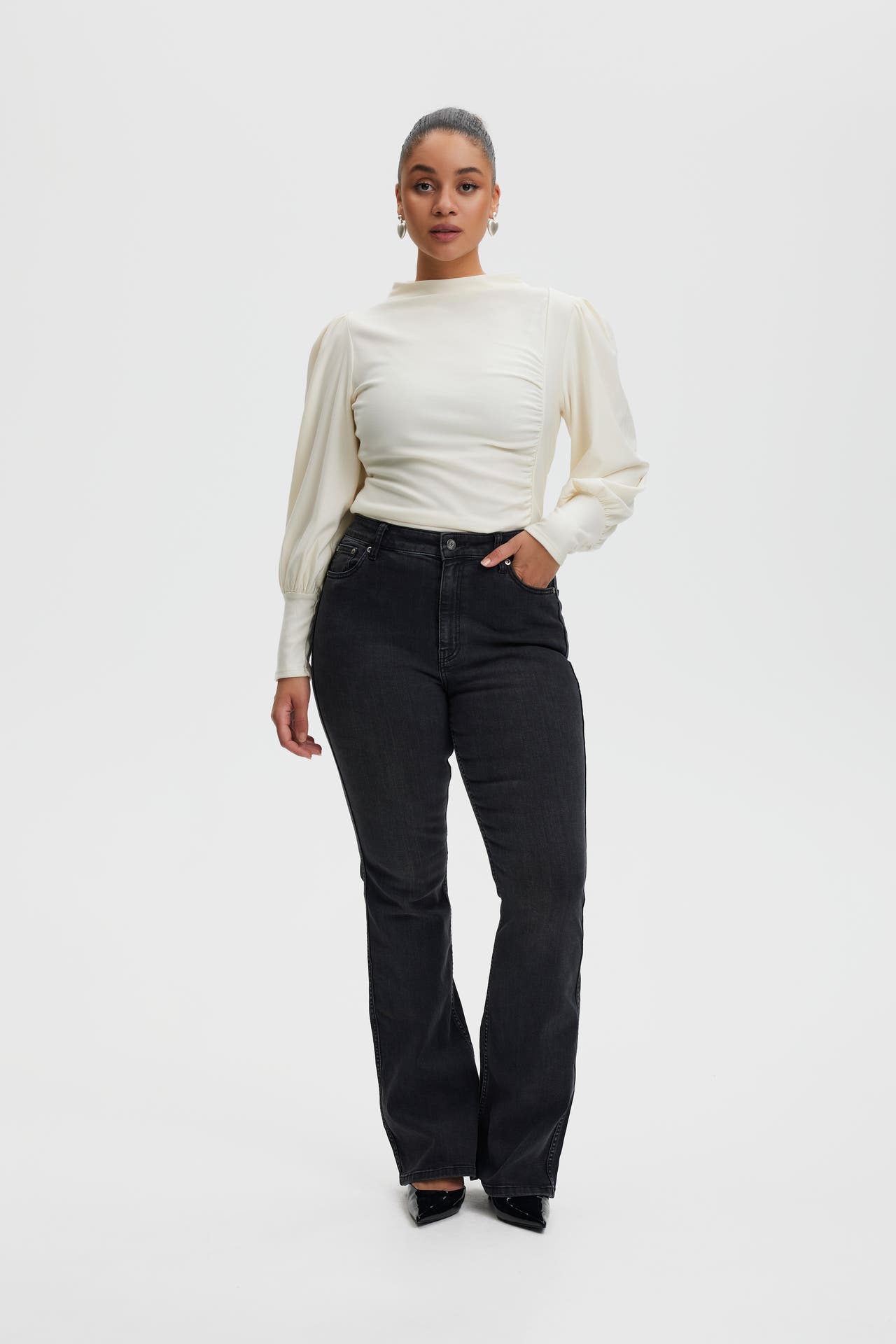 GESTUZ Blusenshirt 'Rifa' weiß, Bild 1