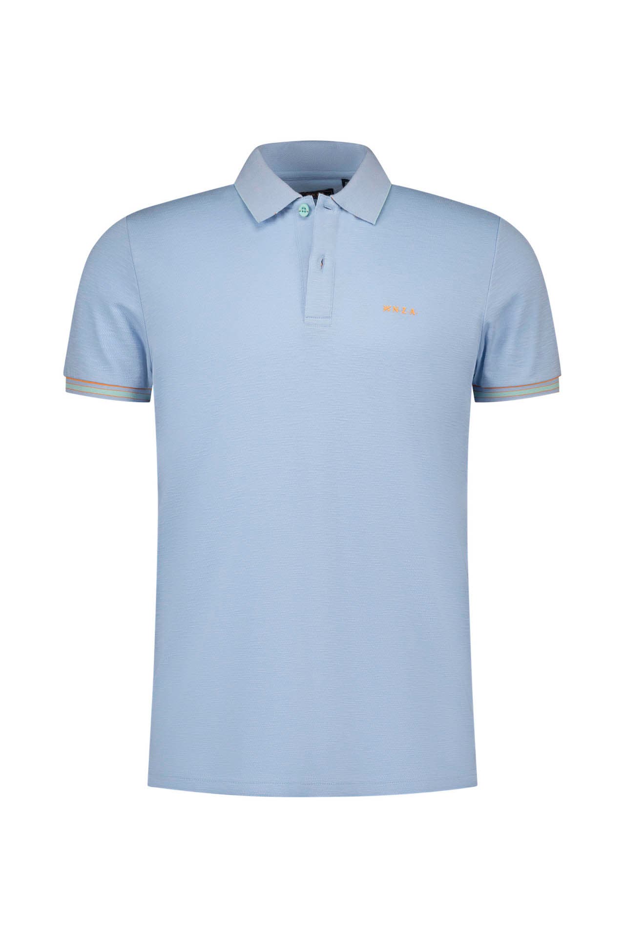 NEW ZEALAND AUCKLAND Polo-Shirt hellblau Regular Fit, Bild 1