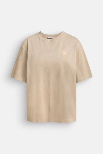 LACOSTE T-Shirt khaki oversize