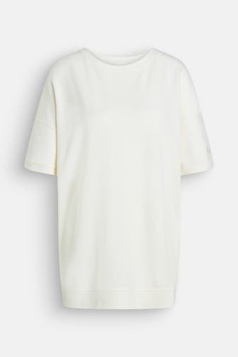 SUPER.NATURAL Wollmix-T-Shirt ecru