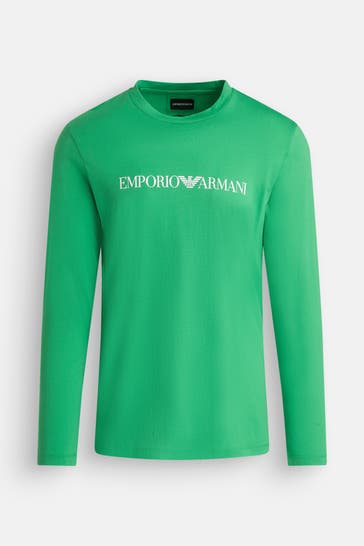 EMPORIO ARMANI Longsleeve grün