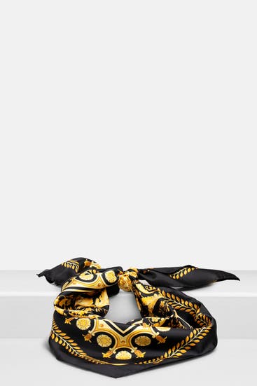 VERSACE - Seidentuch gemustert