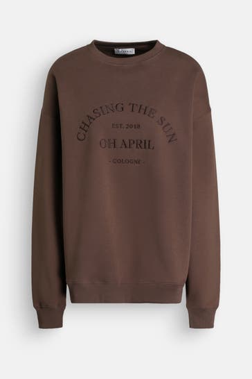 OH APRIL Sweatshirt braun