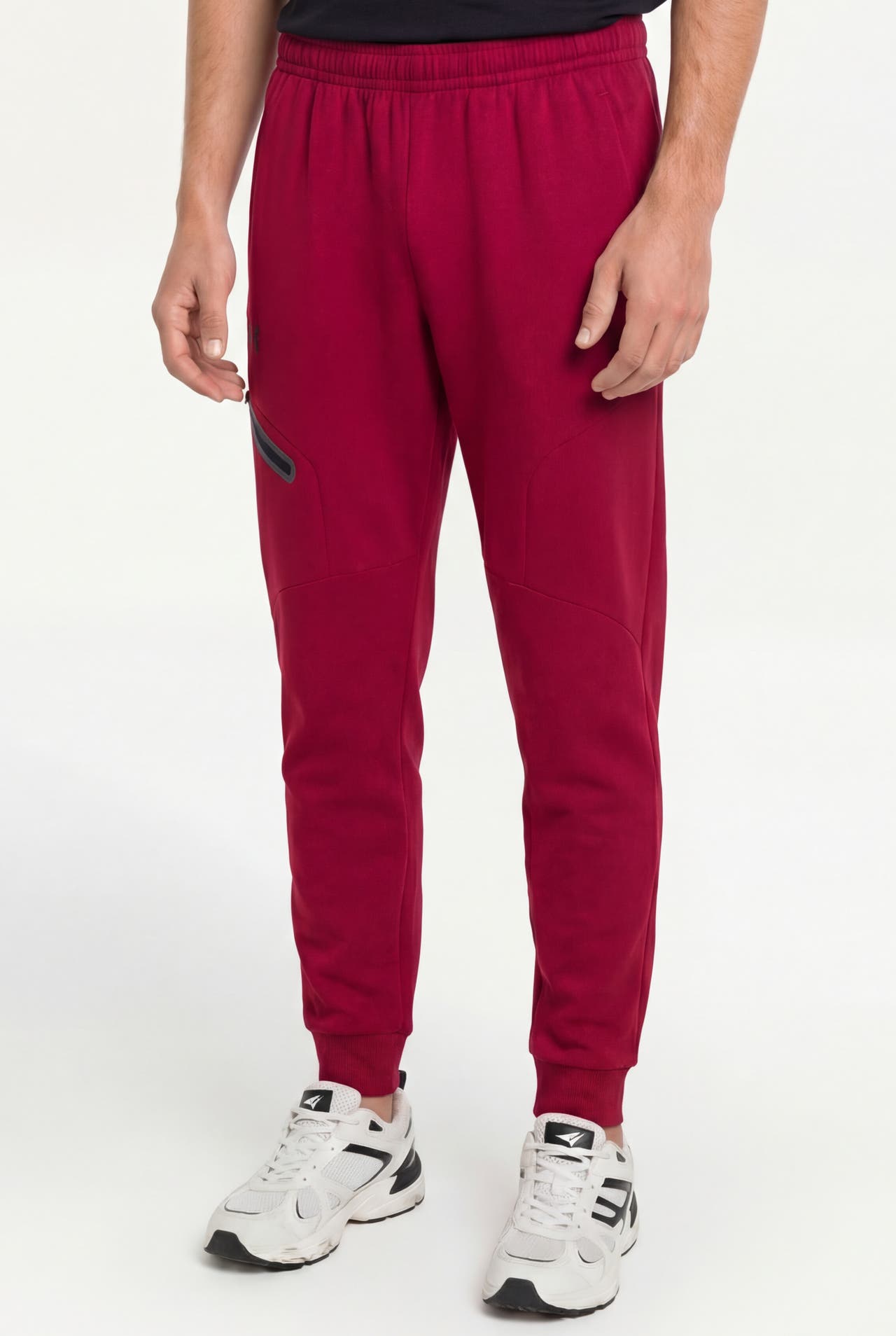 UNDER ARMOUR Sweatpants 'Unstoppable' dunkelrot, Bild 1