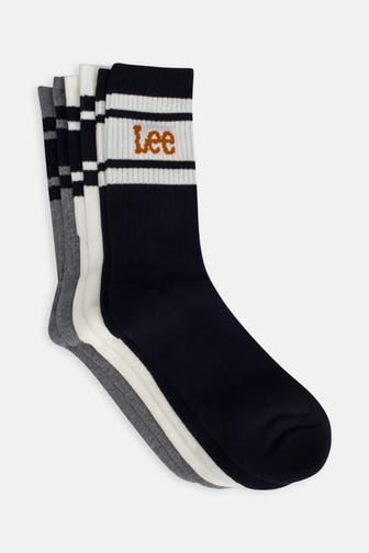 LEE 3er-Pack Socken 'Lumsden' mehrfarbig