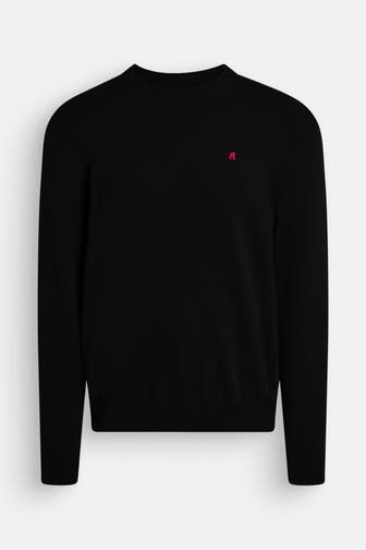 REPLAY Wollmix-Pullover schwarz