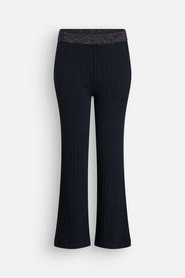 TOMMY HILFIGER Strickpants 'Mini Cable' dunkelblau