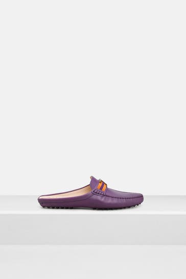 TOD'S Slides 'Gommini Sabot' zweifarbig