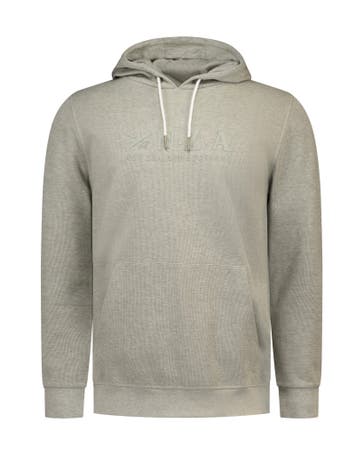 NEW ZEALAND AUCKLAND Hoodie graugrün meliert
