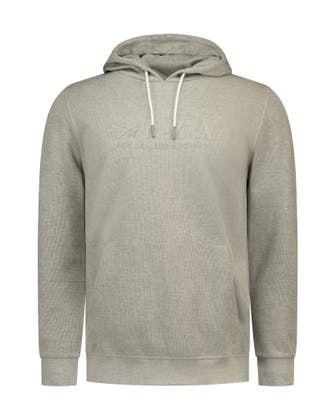 NEW ZEALAND AUCKLAND Hoodie graugrün meliert