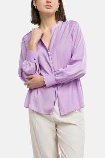 COMMA, Casual-Bluse lavendel