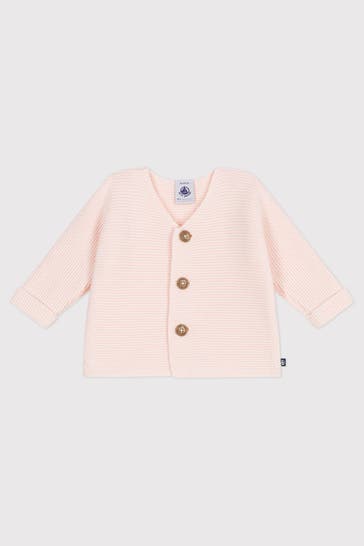 PETIT BATEAU Strickjacke nude