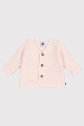 PETIT BATEAU Strickjacke nude