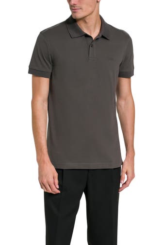 BOSS Polo-Shirt 'Firenze' oliv