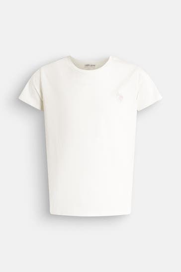 U.S. POLO ASSN. T-Shirt 'Gaia' weiß