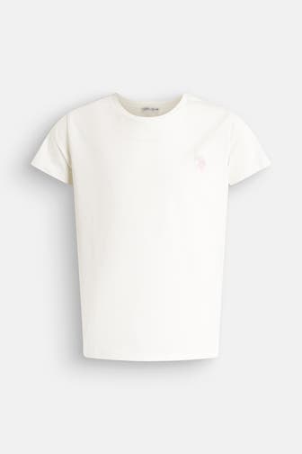 U.S. POLO ASSN. T-Shirt 'Gaia' weiß