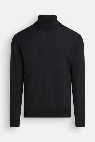 DANIELE FIESOLI Wollpullover schwarz