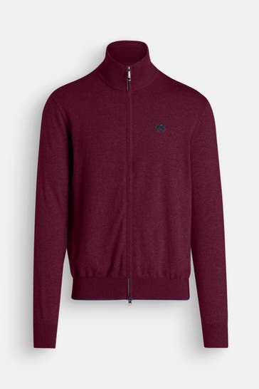 LA MARTINA Strickjacke burgunder