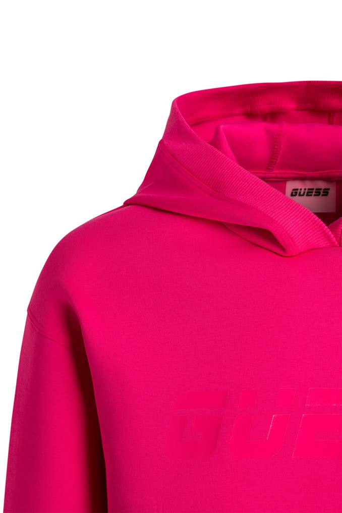 Pink guess hoodie Clearance