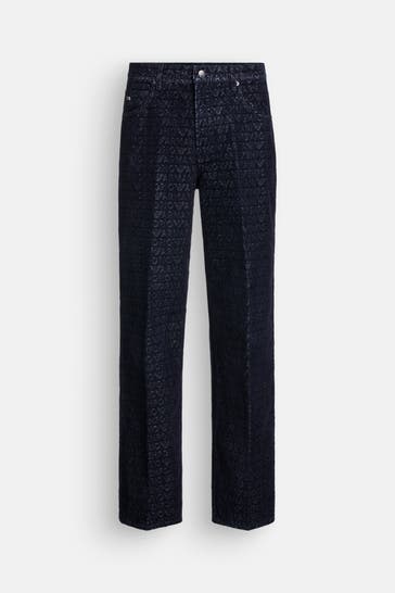 EMPORIO ARMANI Jeans nachtblau wide