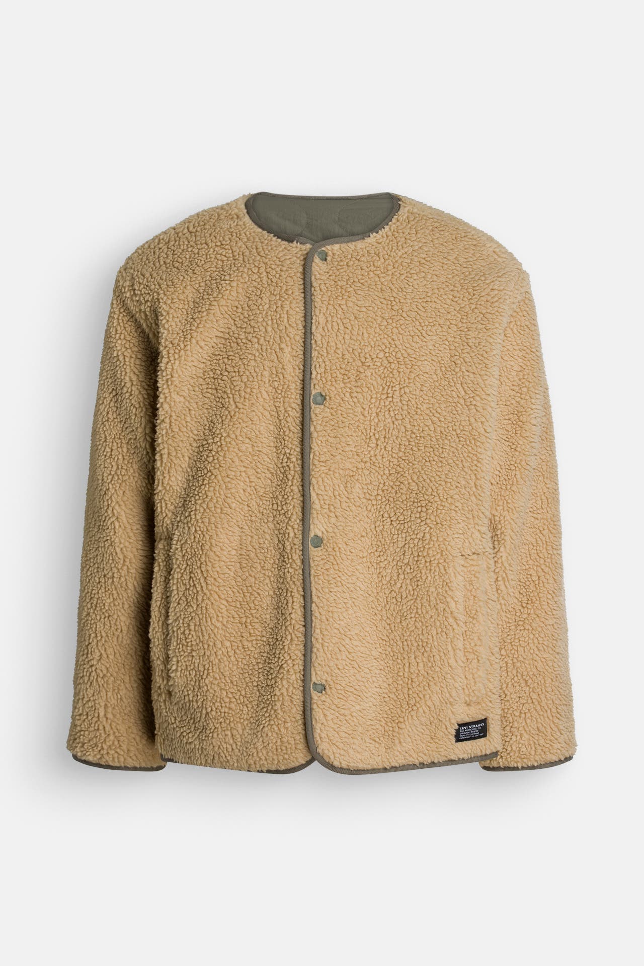 LEVI'S® Wende-Steppjacke graugrün-beige, Bild 1